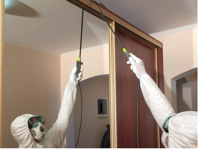 ФОТО Обработка от моли в Красково